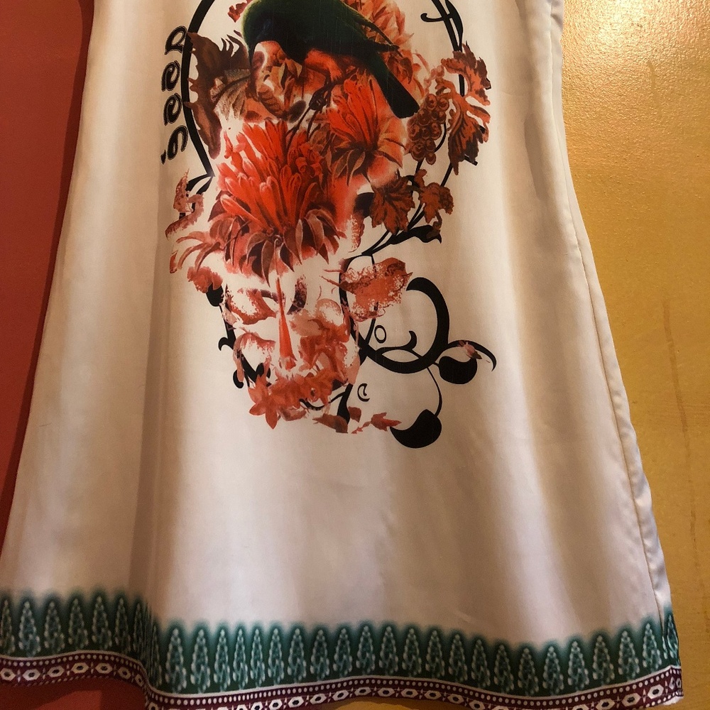 100% silk dress